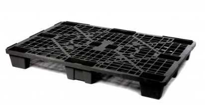 Пластиковый евро-поддон 1200×1000×150 мм, (Черый Цвет Б/У)