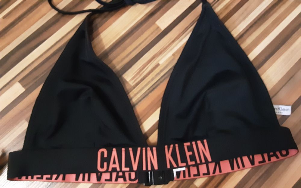 (S) (L) Calvin klein MOSCHINO цял оригинален бански  u горници
