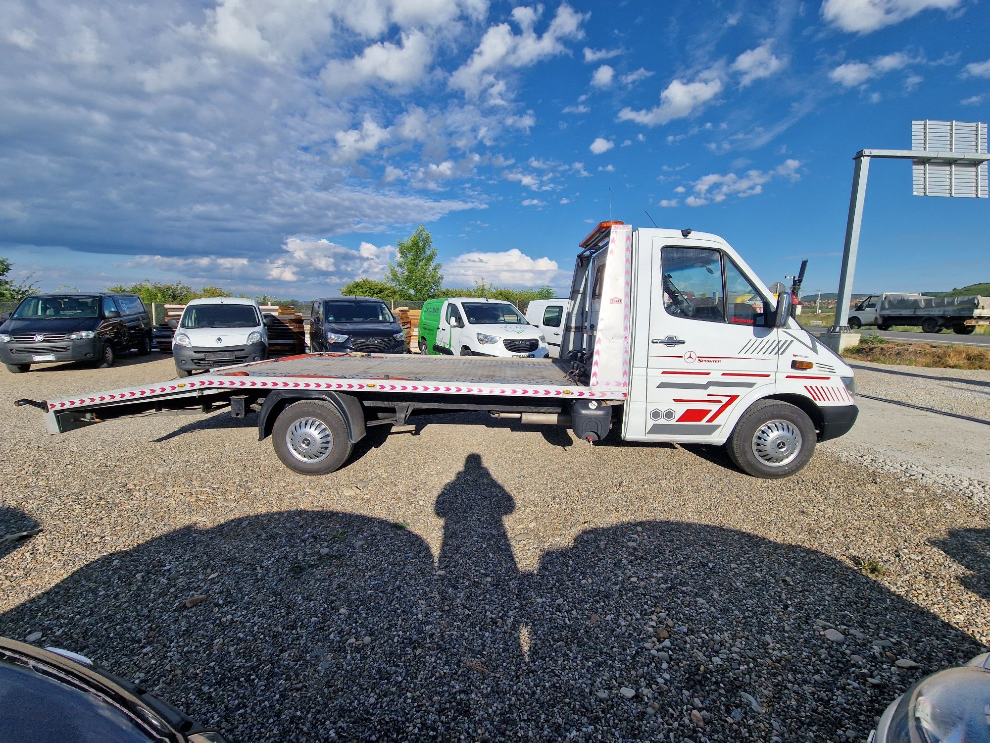 Mercedes Sprinter 313cdi platforma auto,slep,trailer,transport auto