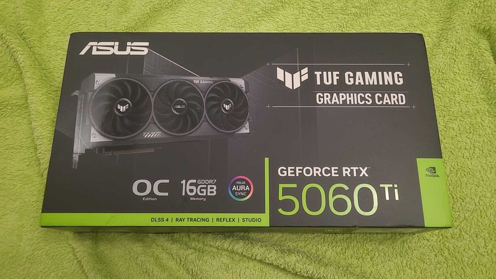 Unitate Gaming rtx 5060ti de 16 gb- AMD Ryzen 7 9800X3D - nou