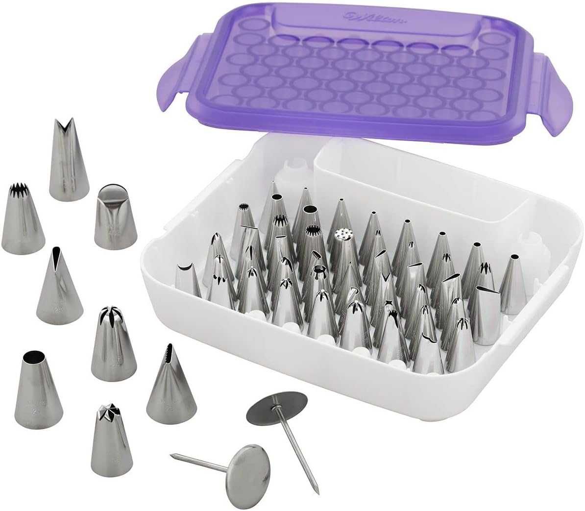 Wilton Master Комплект накрайници 55 накрайника за декориране