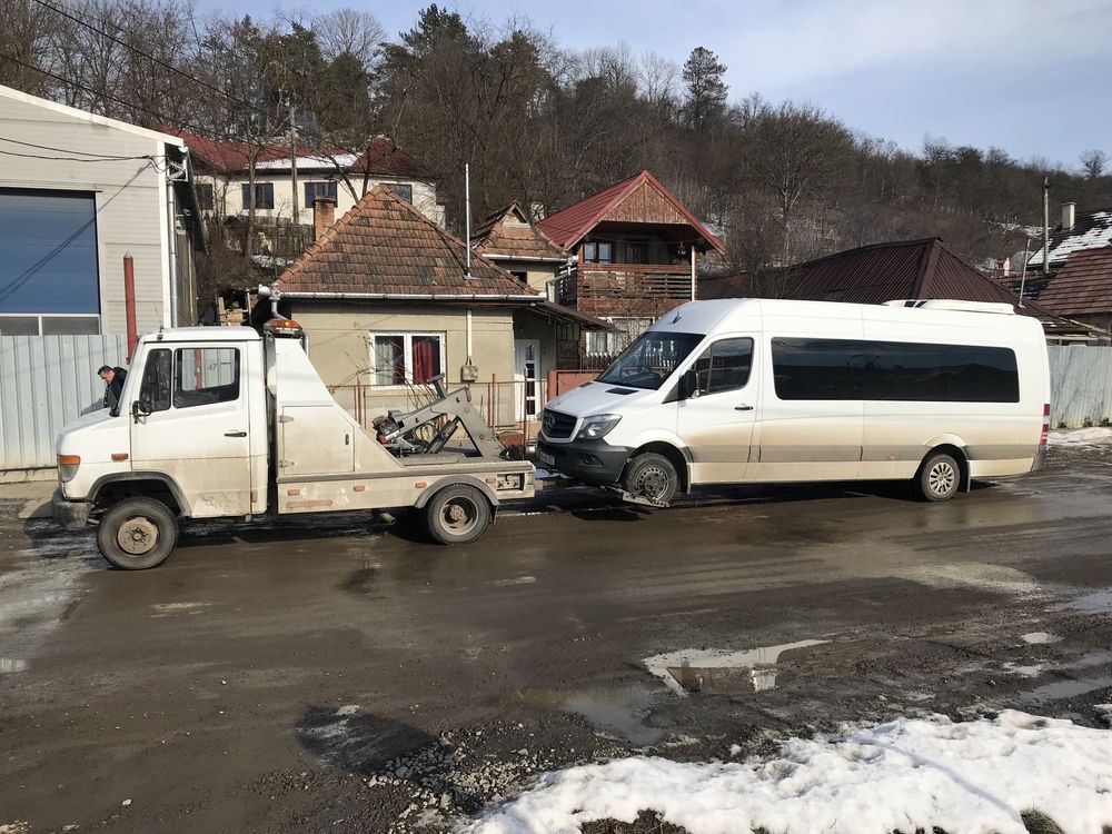 Tractari auto dube 3,5t camion tir cub frig prelata microbus microbuz