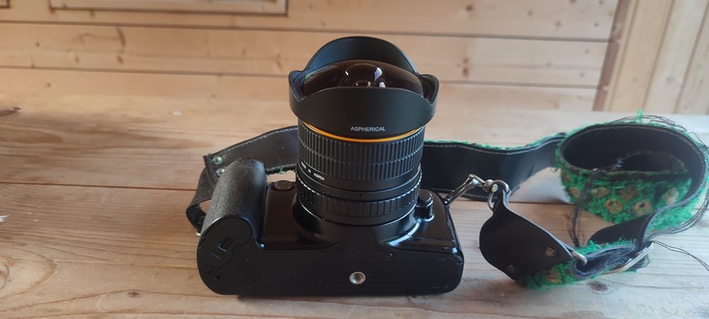 Obiectiv Fisheye canon ef walimex 8mm 3.5aspherical