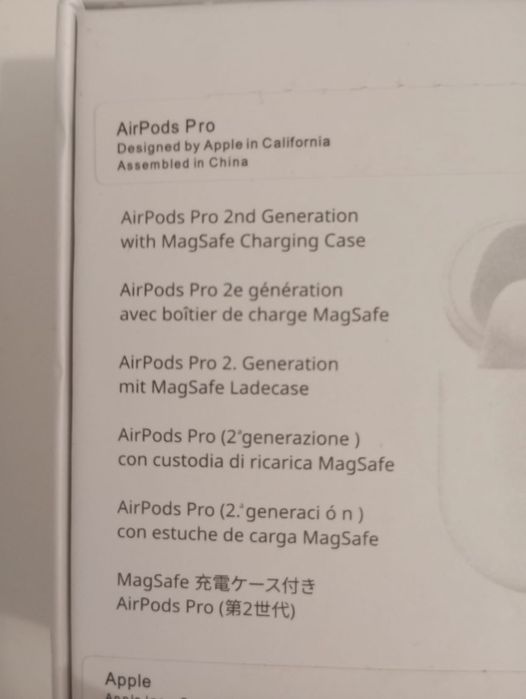 Căști apple airpods pro 2 alb(dețin dovada achiziției)
