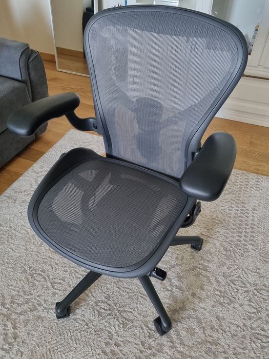Scaun Ergonomic Herman Miller Aeron Remastered Size B Fully Loaded