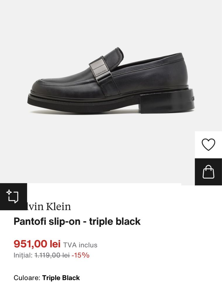 Pantofi Calvin Klein