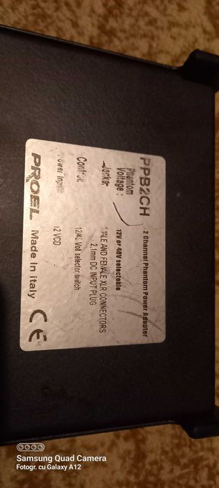 Adaptor de alimentare  cu 2 canale proel ppb2ch