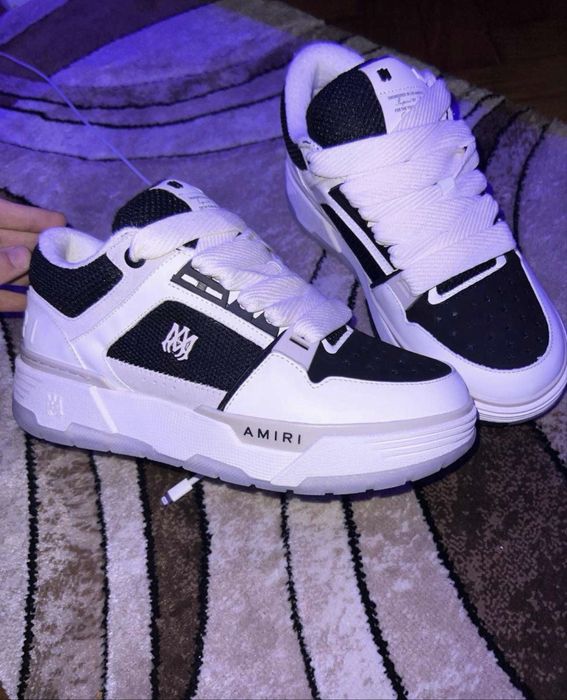 Amiri ma-1 alb negru