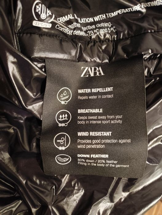 Zara puffer jacket