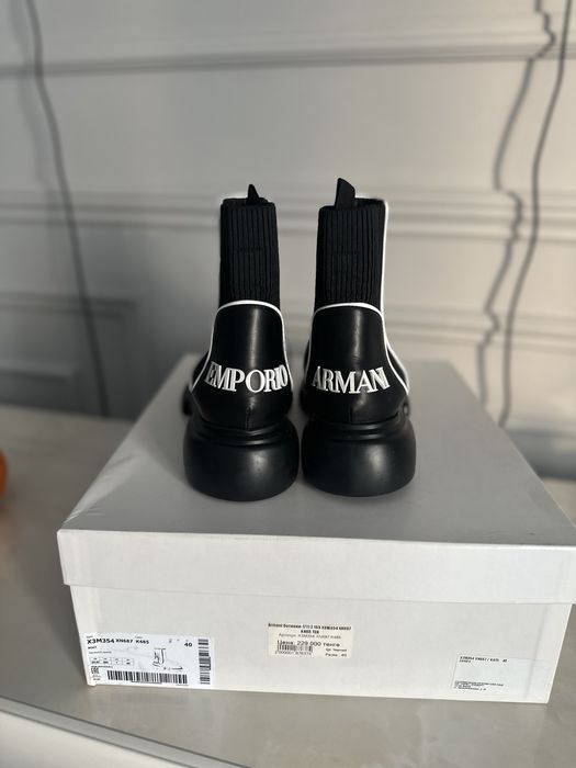Женские ботинки челси Emporio Armani