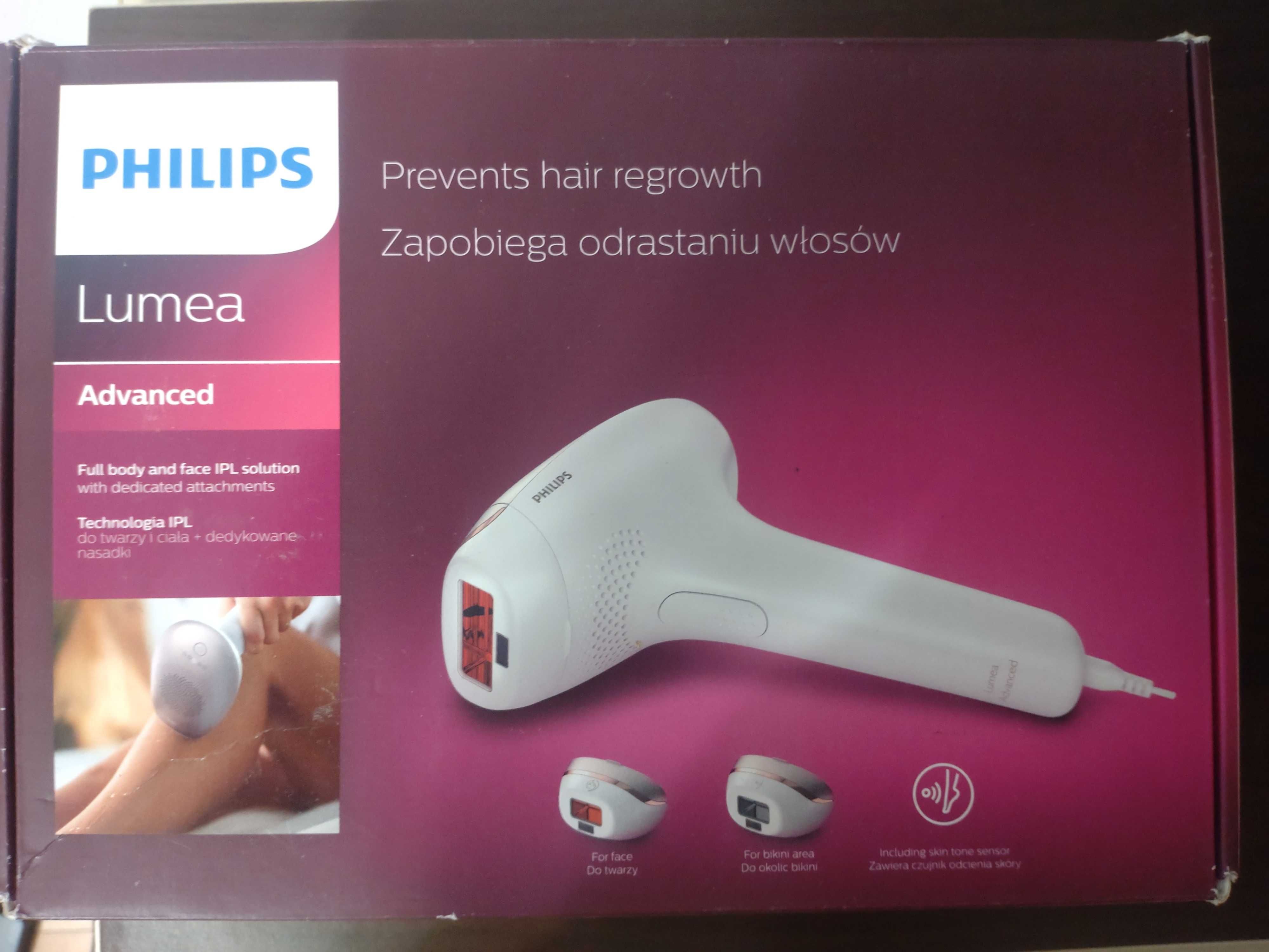 Epilator IPL Philips Lumea Advanced SC1998/00, 250.000 impulsuri