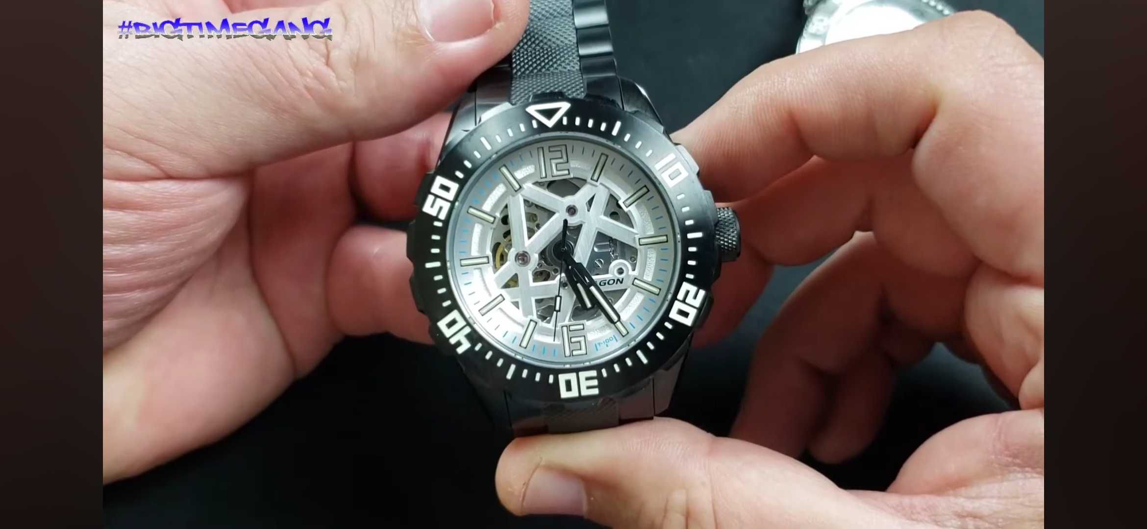 СПЕШНО ПРОДАВАМ ЧАСОВНИК -ARAGON, 50мм. 24 тръби с тритий-Т-100.