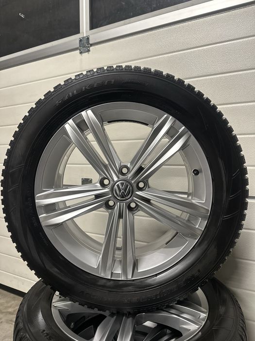 Jante 18 ORIGINALE VW Tiguan R-Line Iarna 235/55/18 Allspace Volkswage