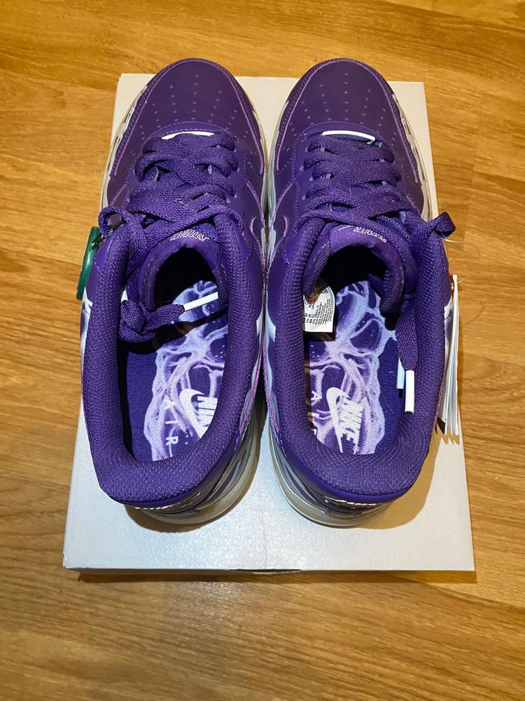 Nike Air Force Skeleton Purple