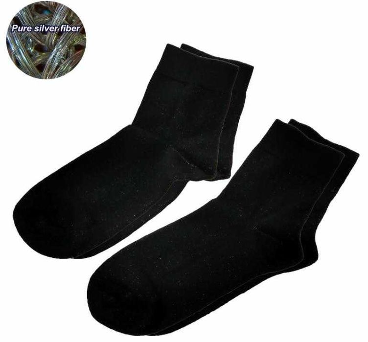 Ag+ Антистатични Чорапи Сребърни Нишки RF EMF EMR 5G ЕлектроЗащита ЕМП