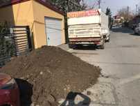 Pamant negru vegetal si de umplutura nisip