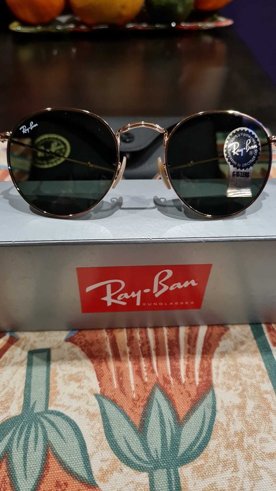 Слънчеви очила RayBan 0RB3447 /001 Arista Round Metal