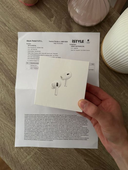 AirPods Pro 2 USB-C / noi, sigilate, garanție