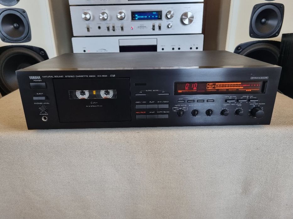 Deck Yamaha KX-530. Dolby B, C, HX Pro. Impecabil.
