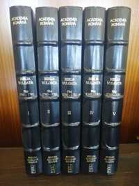 Biblia Vulgata Blaj 1760-1761 Volumele I-V Academia Romana