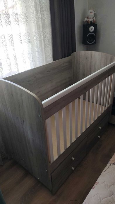 Детска количка Fintera Elegance 3 в1 и детска кошара Никол