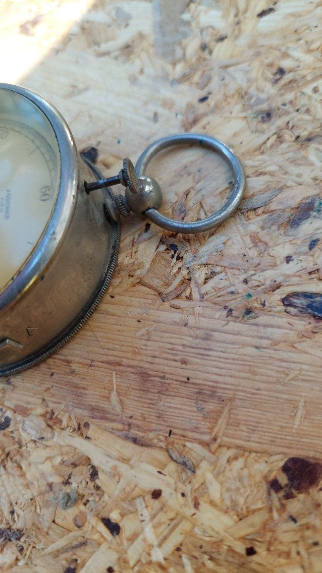 Ceas vechi Cronometru maritim naval de colecție Foucher Paris