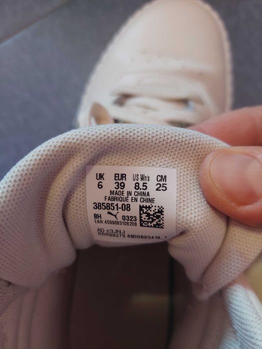 Дамски високи маратонки Puma, 39 номер, стелка 25 см.