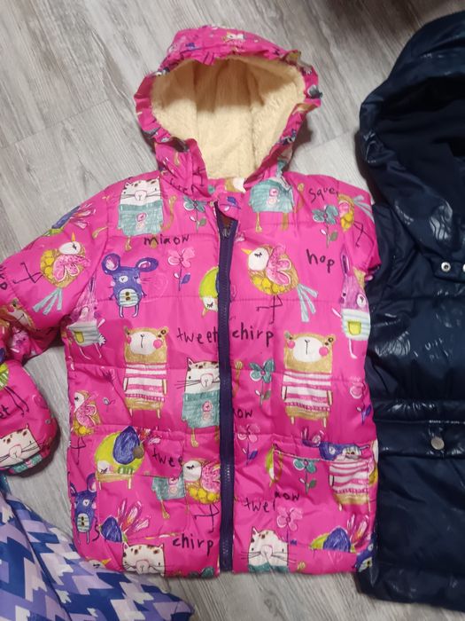 3 бр якета за момиче 7-8 години