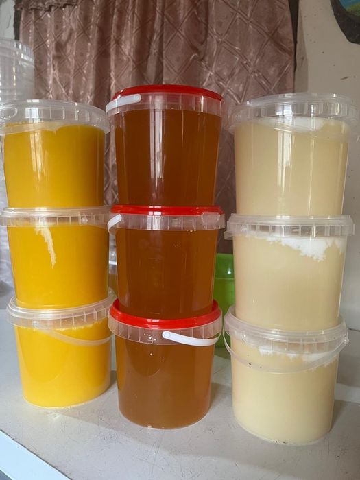 Мёд разный с пасеки