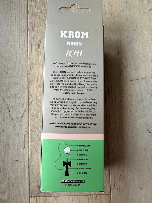 Kendama Krom NIHON ICHI Sig Mod
