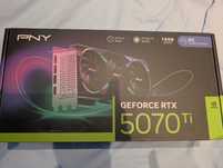 PNY GeForce RTX5070TI 16gb ddr7 EPIC-X RGB triple FAN PLUS OC