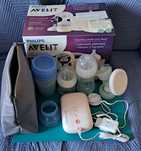 Pompă electronică cu accesorii SINGLE set SCD395/21 - Philips Avent