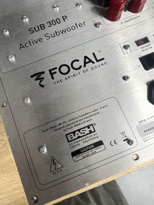 Modul subwoofer activ focal sub 300 p 300W