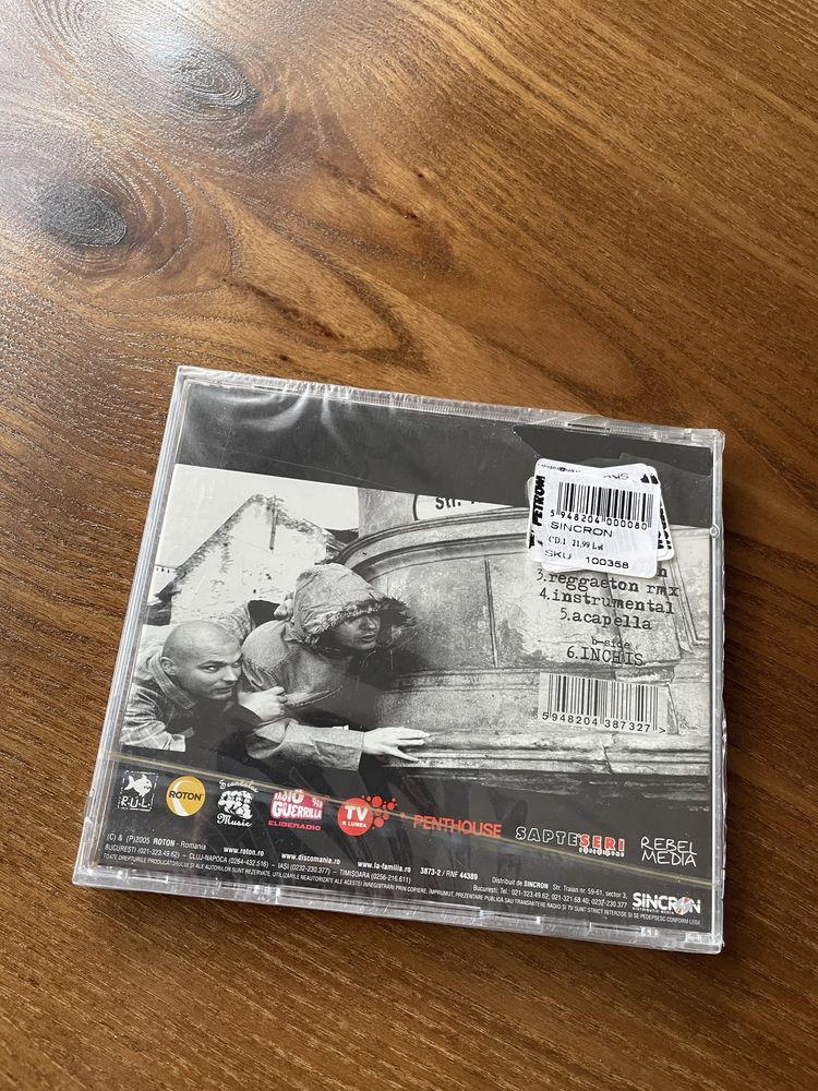 CD Hip-Hop / Rap Românesc: Sișu & Puya - Pune-i La Pământ 2005, NOU