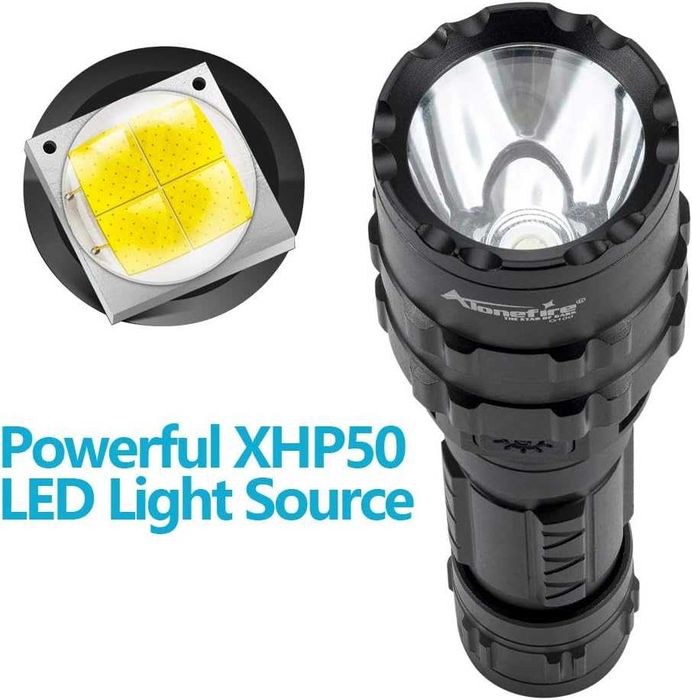 Lanternă LED ALONEFIRE G200,4000 lm,reincarcabila,sigilat