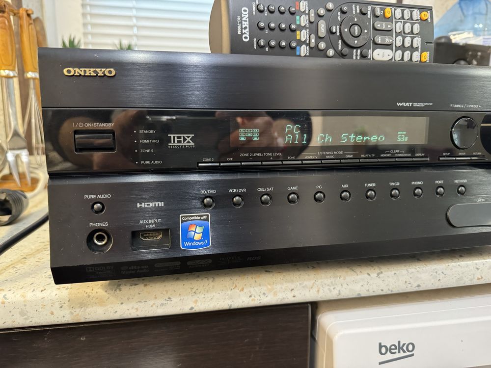 Като нов Onkyo TX-NR708