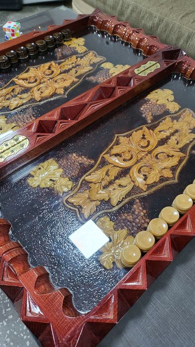 Нарды ручной работы. Премиум подарок. Vip подарок