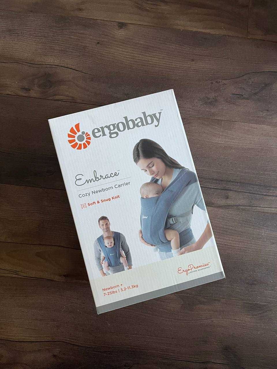 Ergobaby Eргономична раница Embrace Oxford Blue