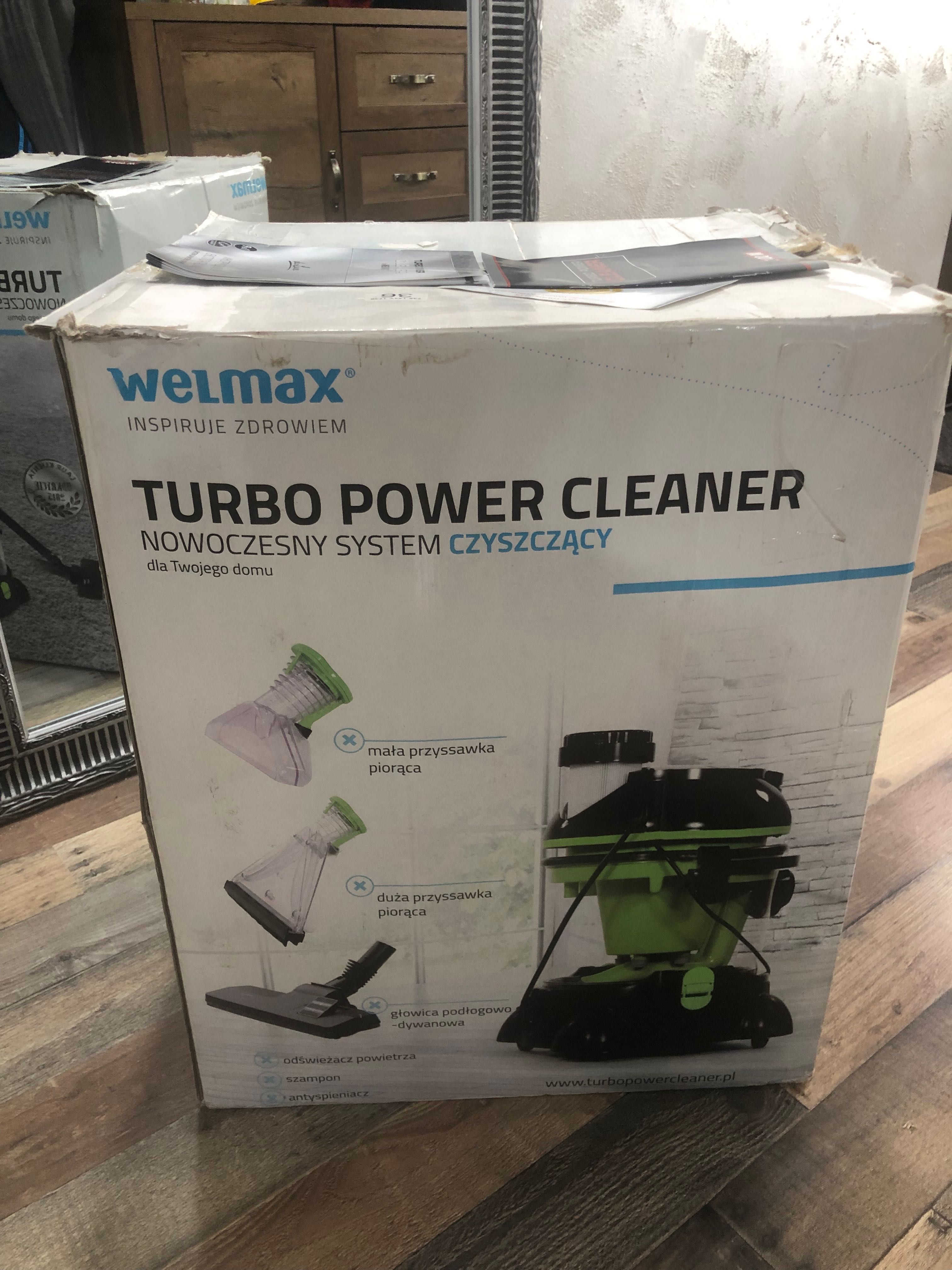 професионална прахосмукачка Turbo Power Cleaner Welmax