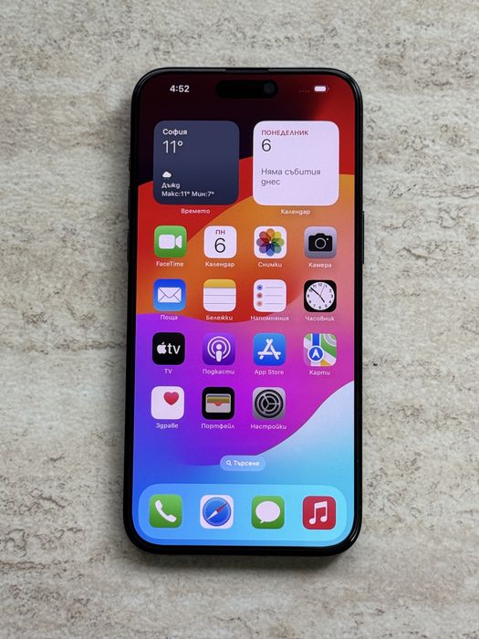 Apple iPhone 15 Pro MAX 256GB Blue Titanium 100% батерия