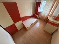 Set mobilier camera dulap+birou+pat+dulapior