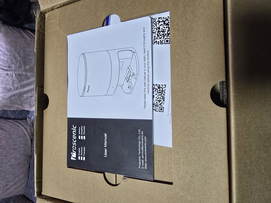 Автоматична станция Proscenic за роботизирана прахосмукачка M7 Pro