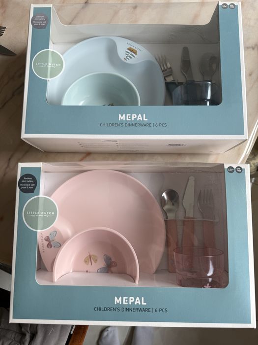 Комплекти за хранене за момче и момиче Mepal