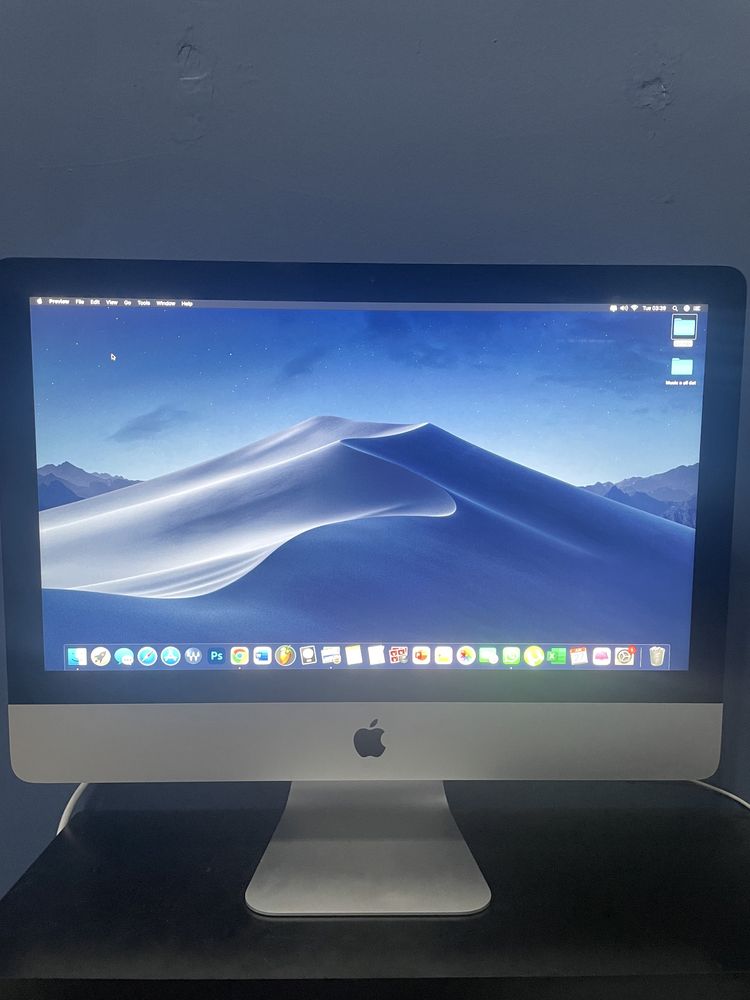 iMac 21.5 Inch 2017(nu macbook apple microsoft macintosh rick)