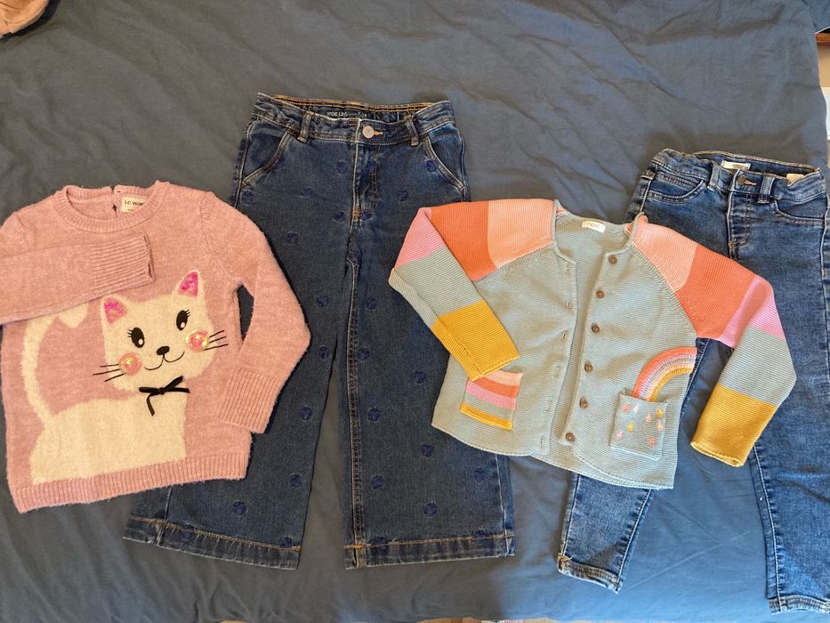 Лот детски дрехи 110см