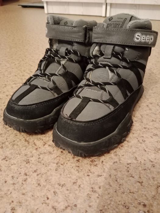 Зимние сапоги батинки б/у  на мальчика 31 р состояние хорошее