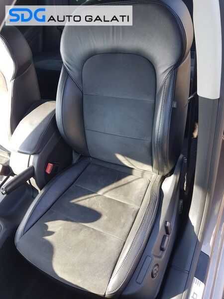 Interior Piele Semipiele Alcantara Electric FARA Incalzire Scaun Scaune Fata Stanga Dreapta si Bancheta cu Spatar Skoda Superb 2 Break Combi 2008 - 2015