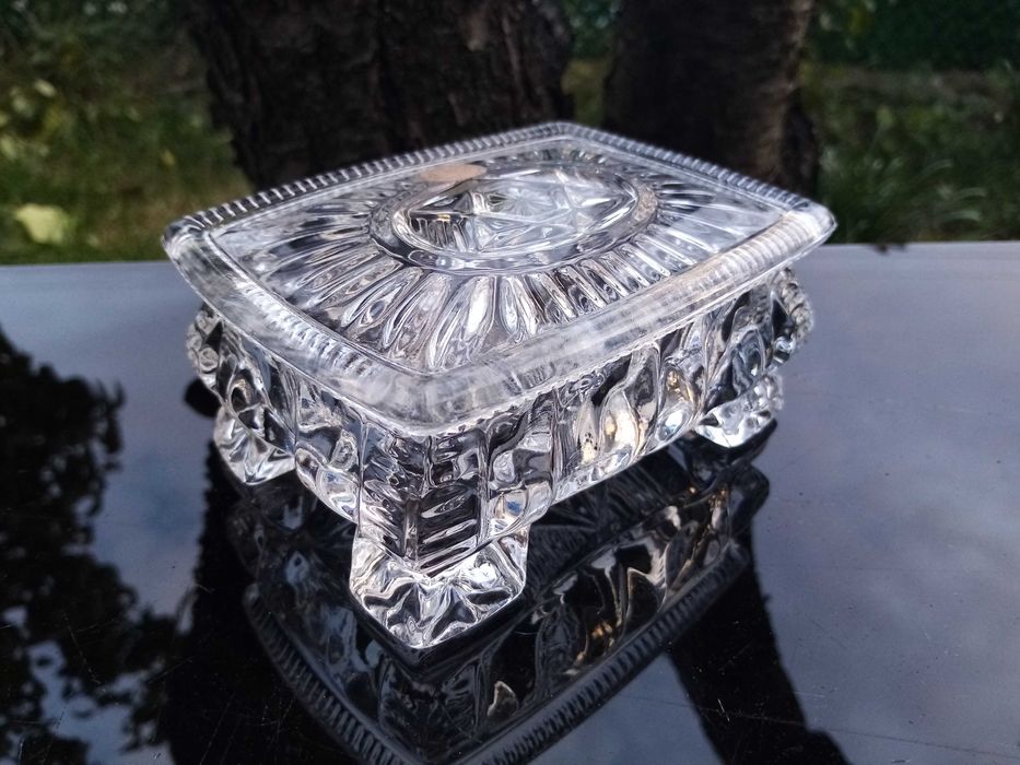 Кристална кутия за ци.гари или бижута - НОВА !