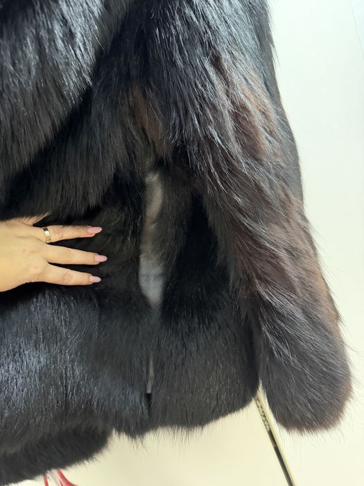 Haina din blana naturala M/L