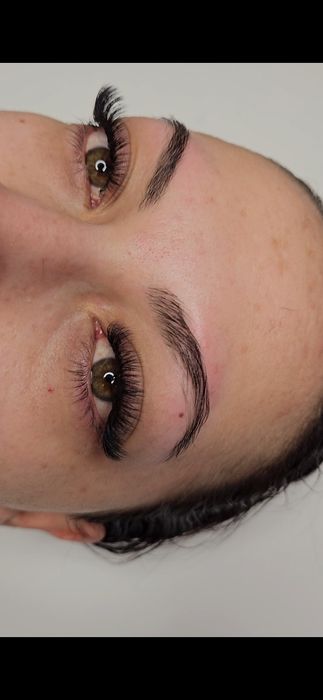 Aplicare extensii gene  / Laminare gene-sprâncene